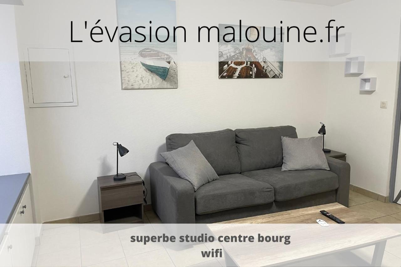 Studio 2 Personnes En Centre Ville Saint-Pierre-de-Plesguen Ngoại thất bức ảnh